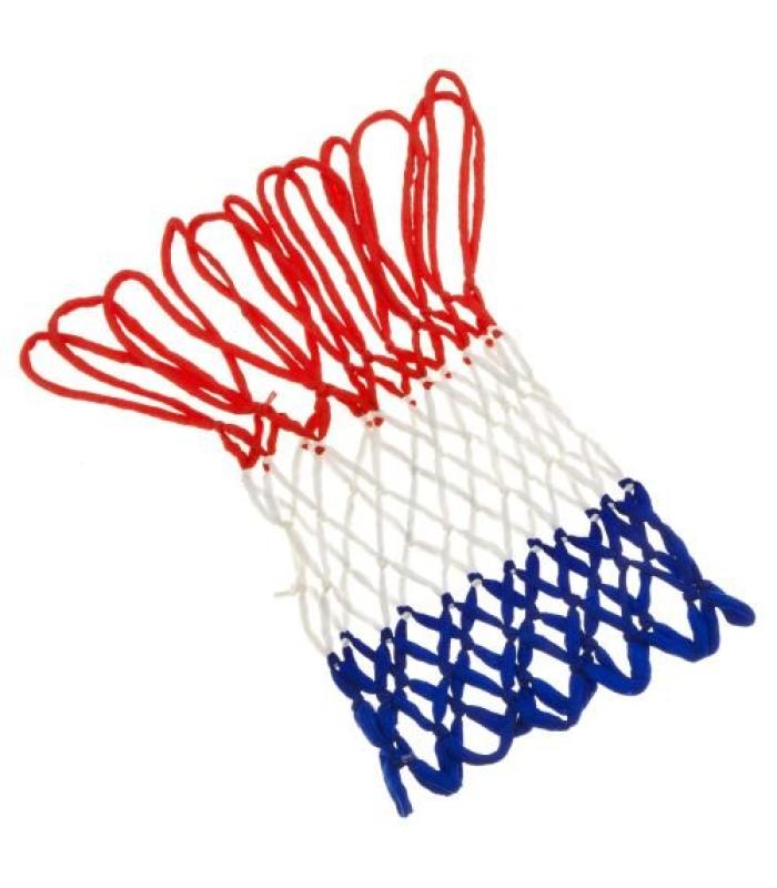 GTO Red Blue White  5mm Braided Quality Basketball Nylon Net In Polybag